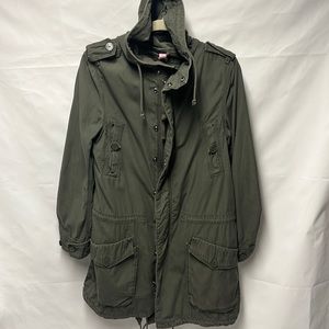 LOGG WOMENS CARGO JACKET LIGHTWEIGHT LIKE NEW CONDITION LARGE